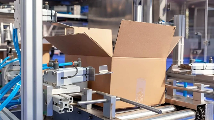 Automatisation de la fabrication du carton